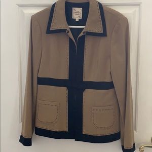 Nanette Lenore skirt suit jacket blazer sz 8/10